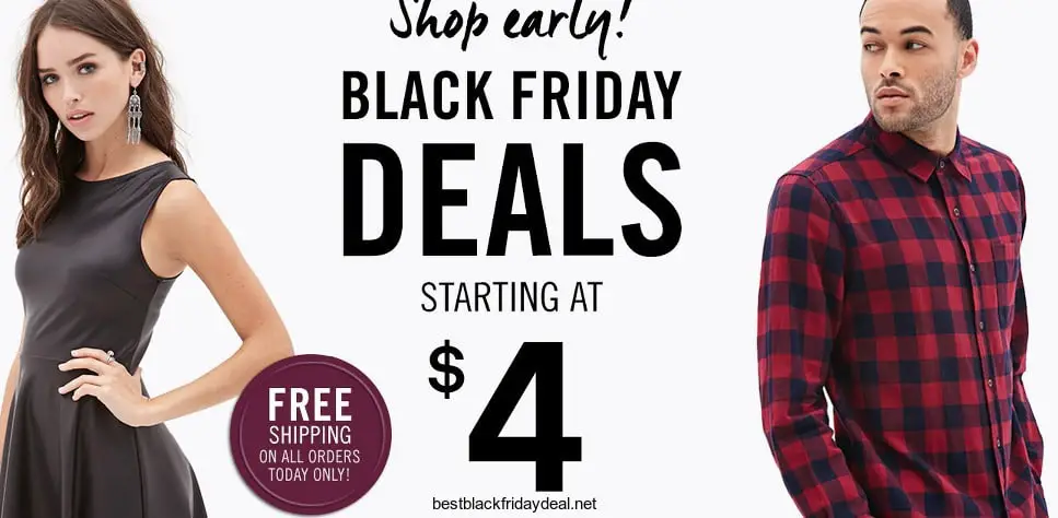 forever21 black friday deals