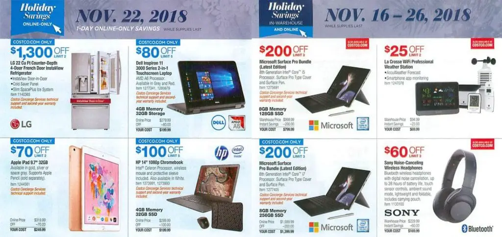 Costco Black Friday 2019 Deals - Maximum Discount Offers on Black Friday Costco Sale