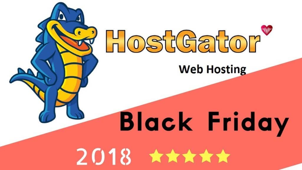 hostgator web hosting, black friday sale, cyber monday deals, black friday 2018