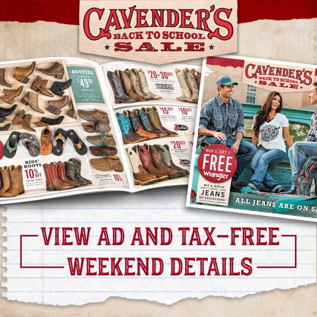 Cavender’s Cyber Monday 2019 Deals Cavender's Cyber Monday Ad Scan