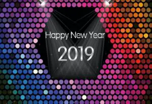 Happy New Year 2019 HD Wallpaper