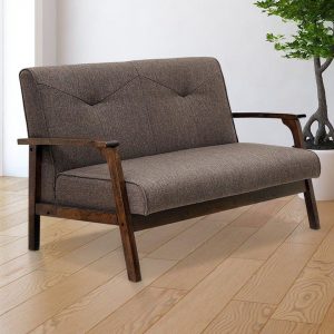 Mistana Alijah Mid Century Vintage Modular Loveseat Black Friday Deals