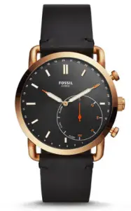 Fossil Hybrid SmartWatch-Commuter LeatherBlack Black Friday Sale