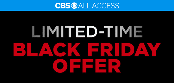 CBS All Access Black Friday Deals