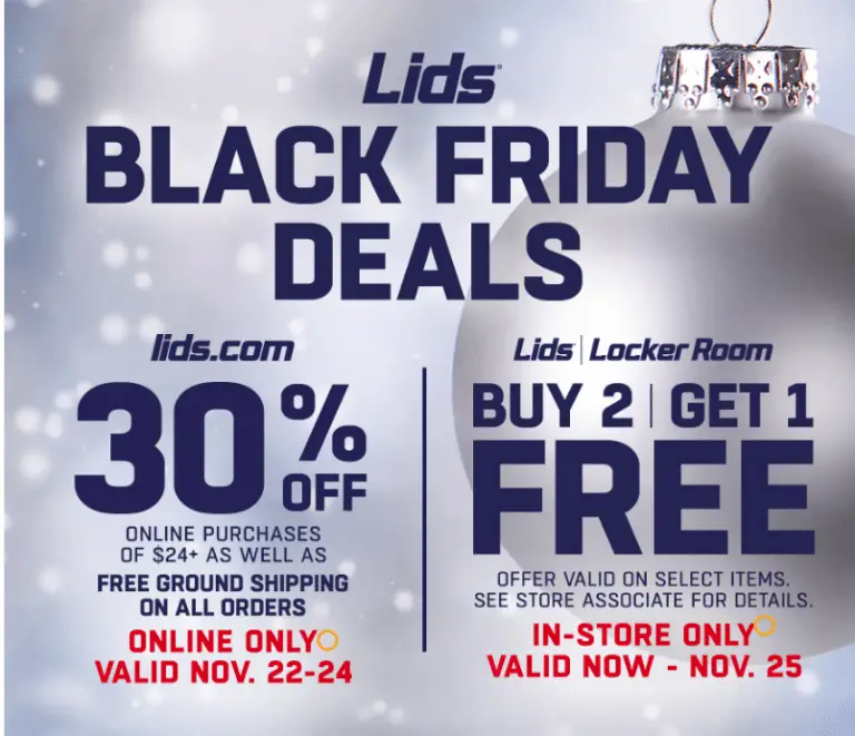 Lids Black Friday Sale 2020 Lids Black Friday Deals 2020