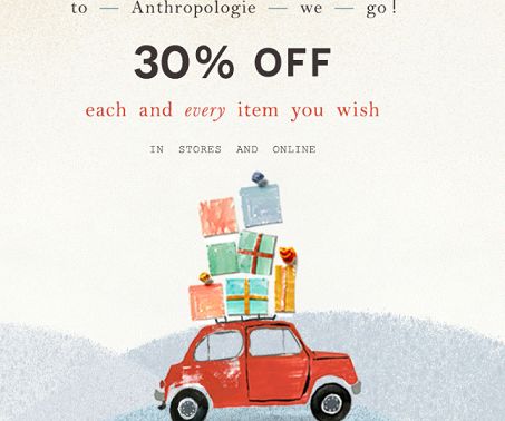 Anthropologie Black Friday Deals