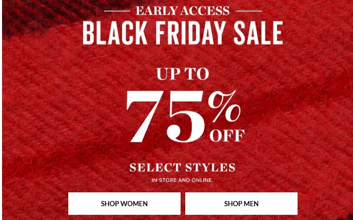 Buckle black friday deals