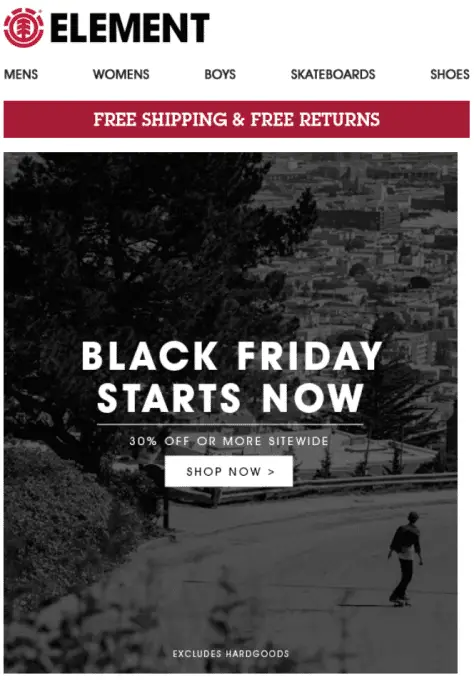 Element Black Friday Deals 2019