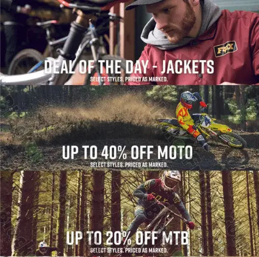 Fox Racing Black Friday Sale 2019