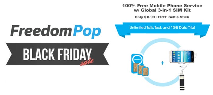 FreedomPop Black Friday Deals