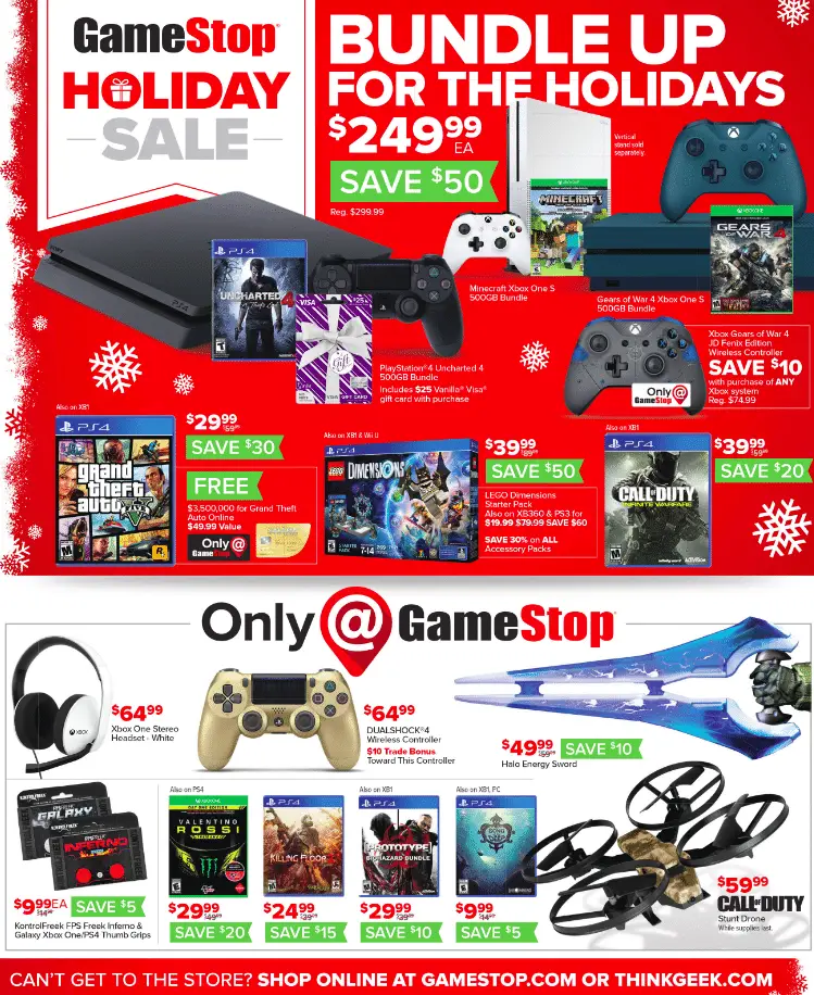 Gamestop After christmas sale 2019