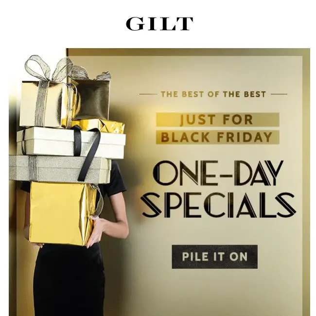 Gilt Black Friday Deals