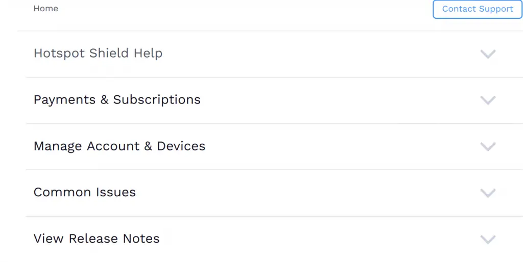Hotspot Shield Customer Suport