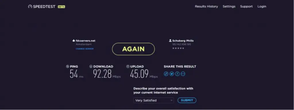 Hotspot Shield Speed Test