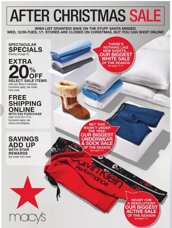 Macy's Sale Ad For Today's