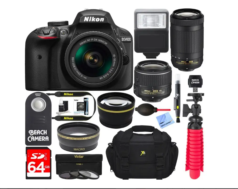 Nikon D3400 Bundle Black Friday 2021 Deals Adscan Discount Offers