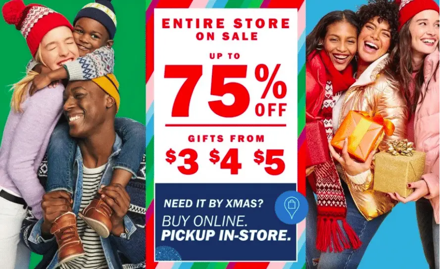 Old Navy After Christmas Sale 2019