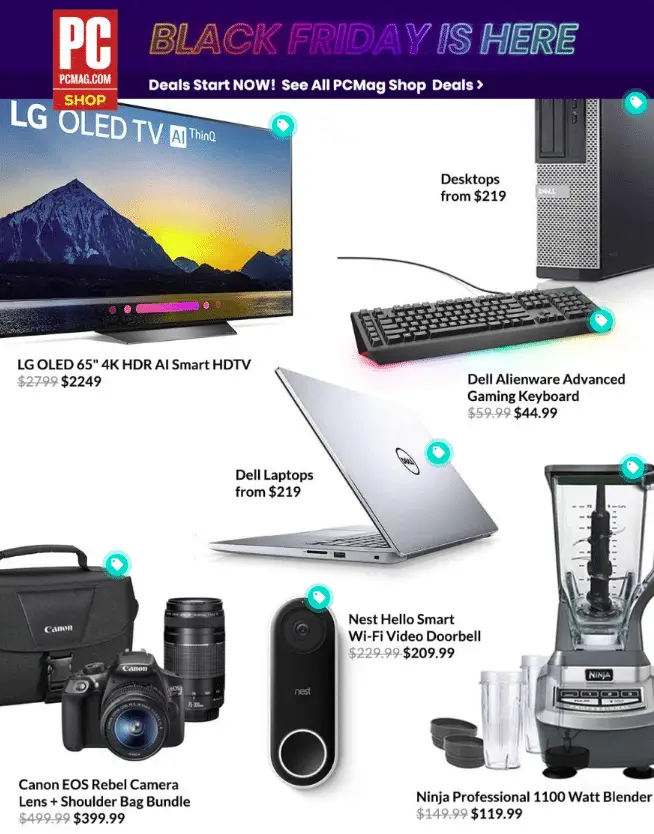 PCMag Shop Black Friday deals 2019