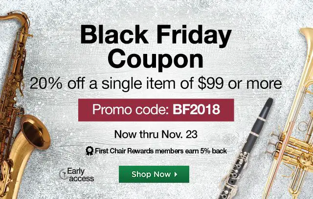 Woodwind Brasswind Black Friday Deals