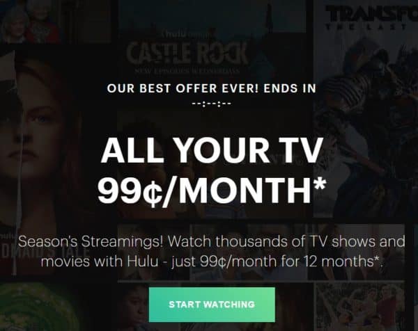 Hulu Black Friday deals