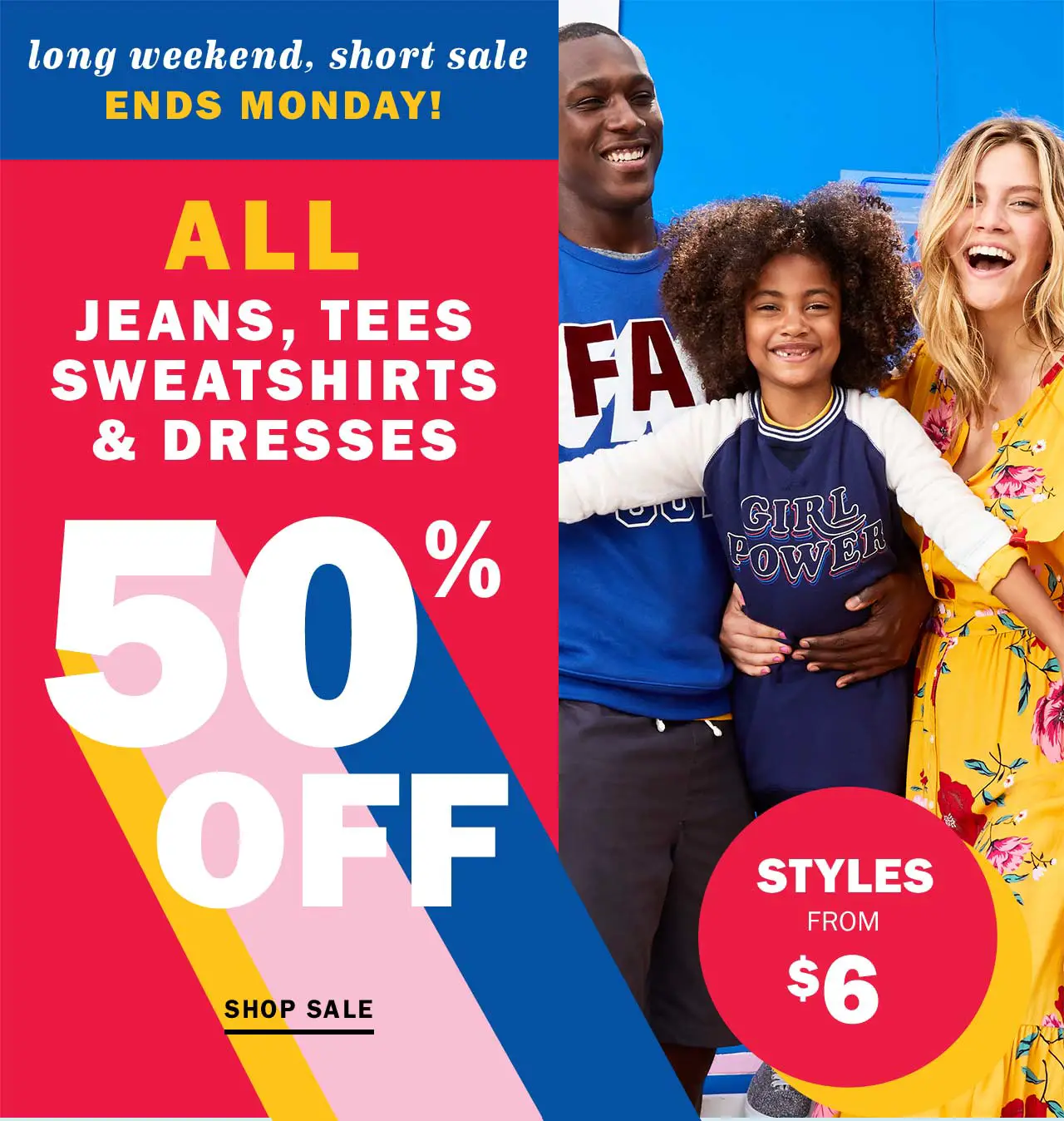 Old Navy Labor Day Sale