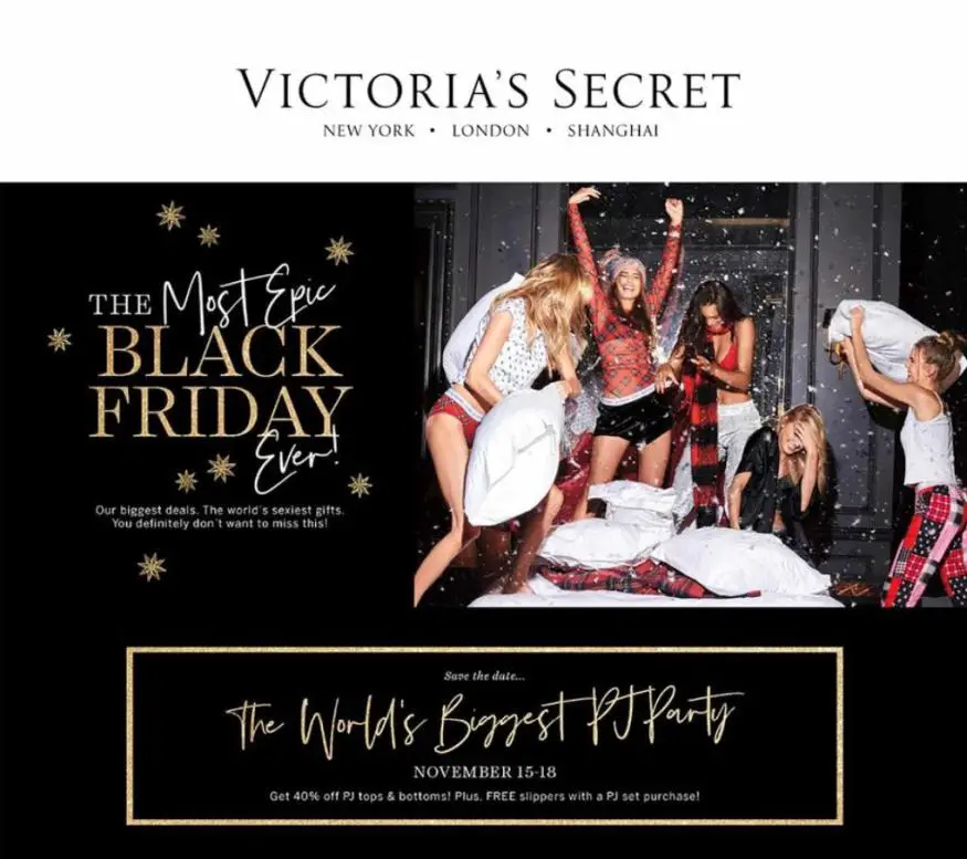 victoria secret black friday tote 2022