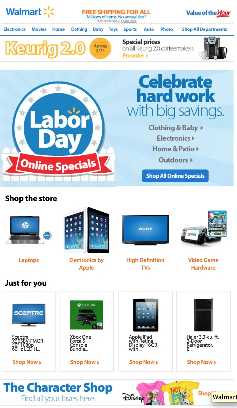 Walmart Labor Day Sale