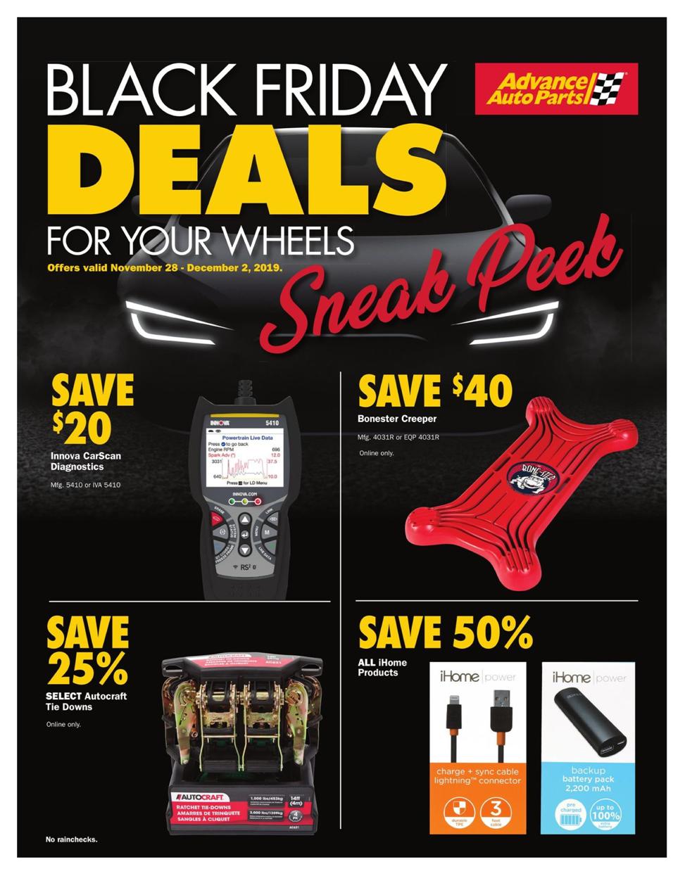 Advance Auto Parts Black Friday 2021 Deals Sale Ads Bestblackfridaydeal Net