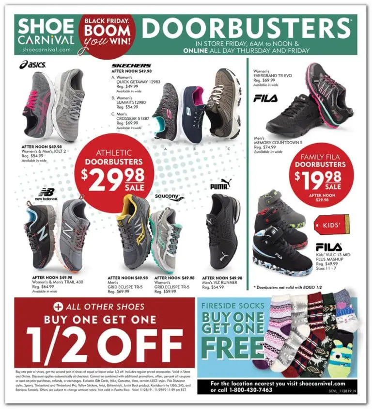 shoe carnival black friday 2018