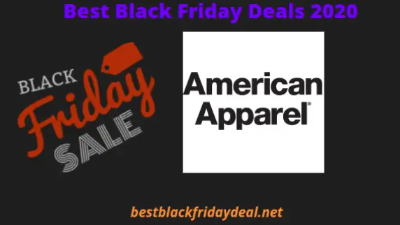 American Apparel Black friday 2020