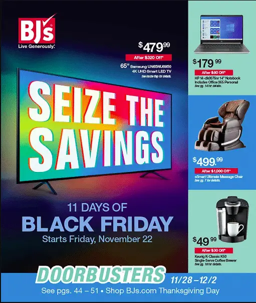 2019 BJ's Black Friday Ad Scan - image 1