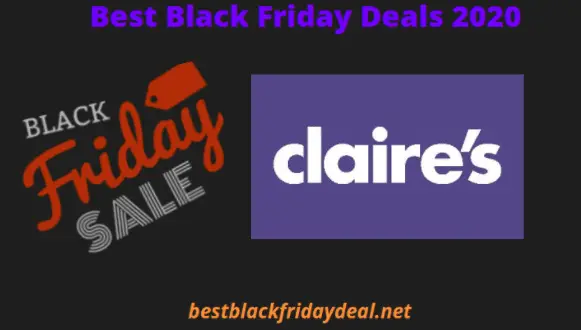 Claire's black Friday 2020
