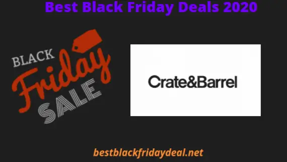Crate and Barrel Black Friday 2020