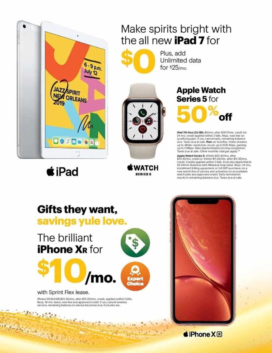 Sprint Sales Ad scan 2