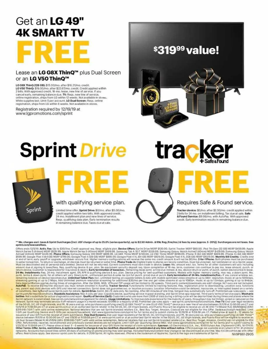 Sprint Black Friday Ad scan 4