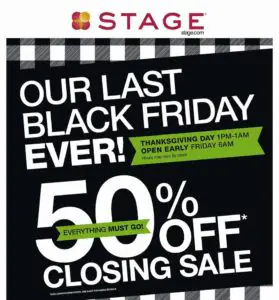 Stage Store Black Friday 2019 Ad