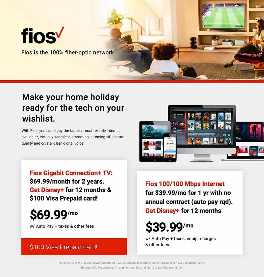 Verizon Fios Black Friday 2019 Ads