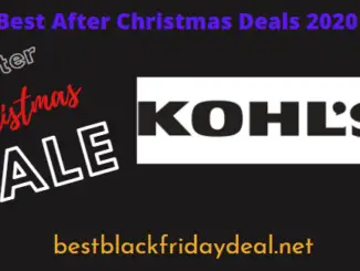 Kohls After Christmas Deals 2020