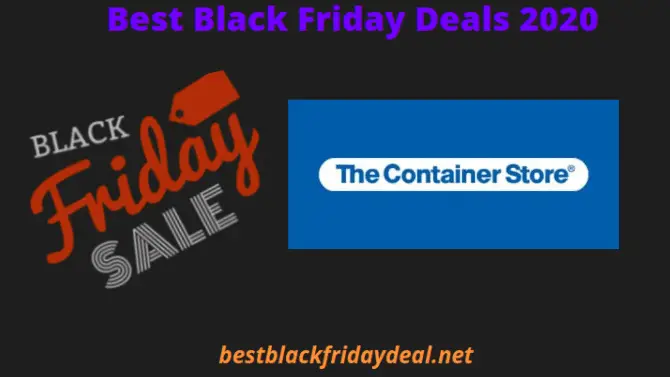 The Container Store Black Friday 2020