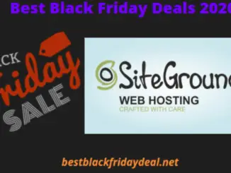 Site Ground Black friday 2020