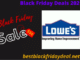 Lowe's Black Friday 2021