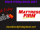 Mattress Firm Black Friday 2021 Sales