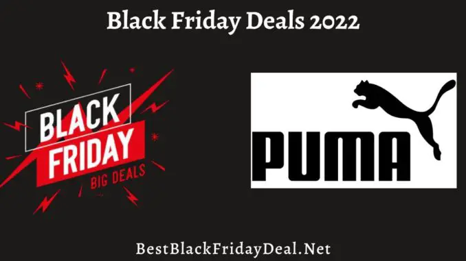 Puma Black Friday Sales 2022