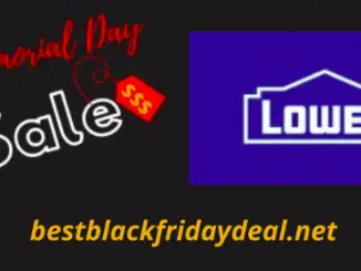 Lowe's Memorial Day Sales