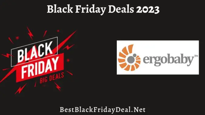 Ergobaby Black Friday Deals 2023