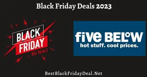Five Below Black Friday 2023 - Ad & Deals