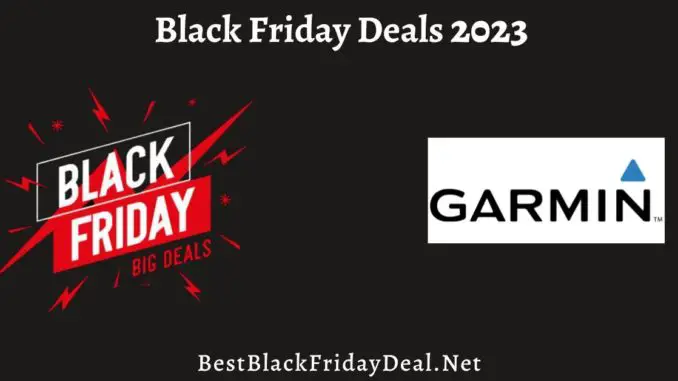 Garmin Black Friday Deals 2023