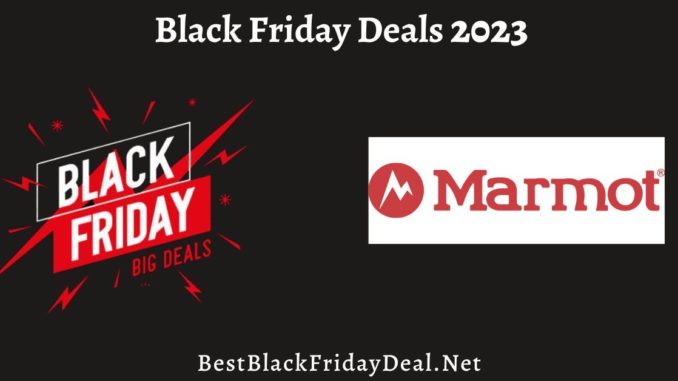 Marmot Black Friday Deals 2023
