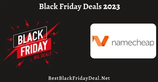 Namecheap Black Friday Deals 2023