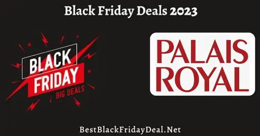 Palais Royal Black Friday 2023 Sale